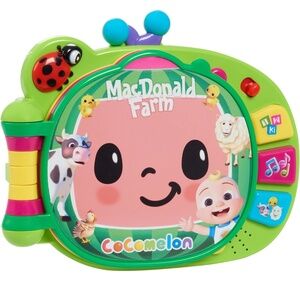 CoComelon Old MacDonald Farm Musical Book Toy Lights Sounds Tested